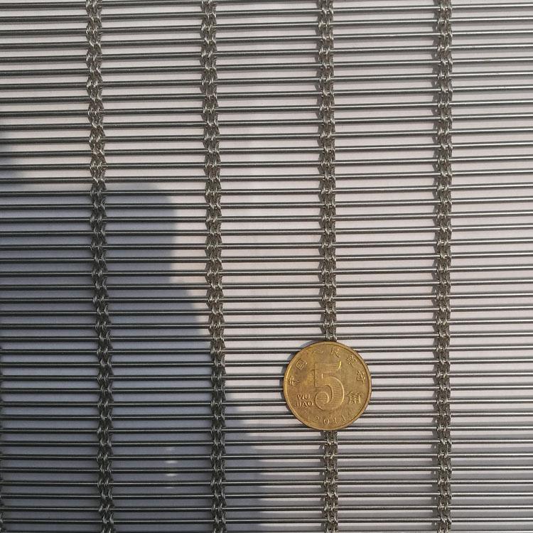盤聚幕墻用金屬裝飾網 集美觀與防護于一體的鋼絲繩編織藝術